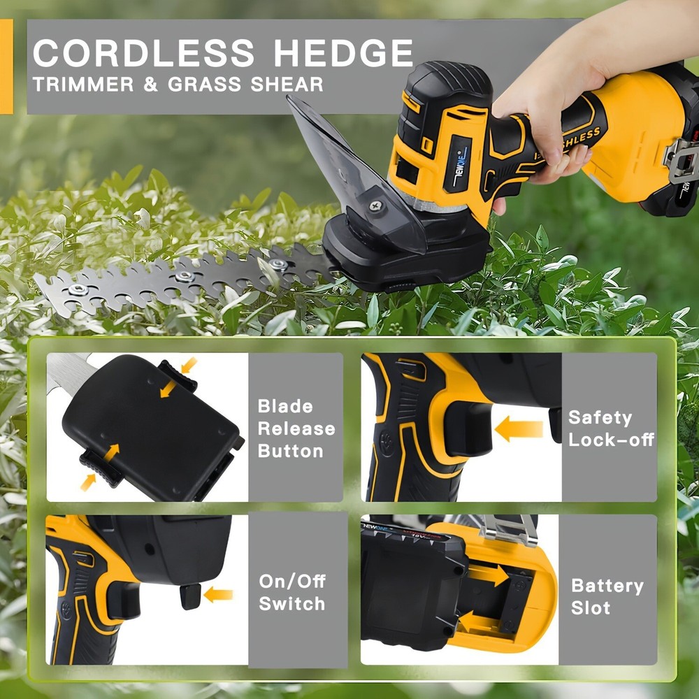 Newone 12 Power Tools Combo Kit, Drills, Circular Saw, Multitool, Dewalt Battery