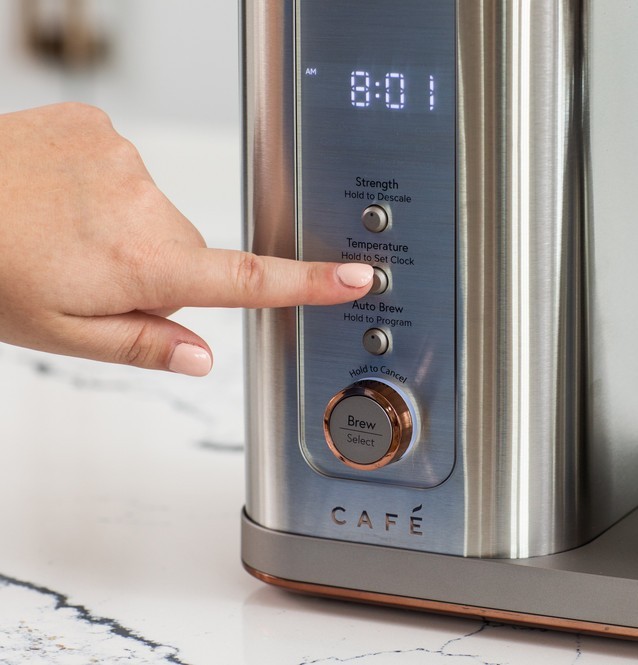 Café Smart Drip 10-Cup Coffee Maker w/ Wifi - C7CDAAS2PS3