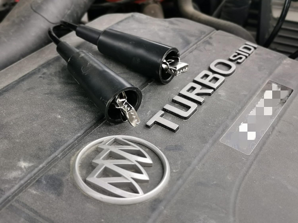 Heavy Duty Remote Starter Switch 12V Push Button with 5ft Wire and Alligator Cli