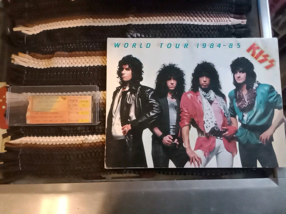 Kiss 💋 Ticket Stub 🎸 Animalize Tour 11-20-84, Syracuse NY With Queensryche 👀