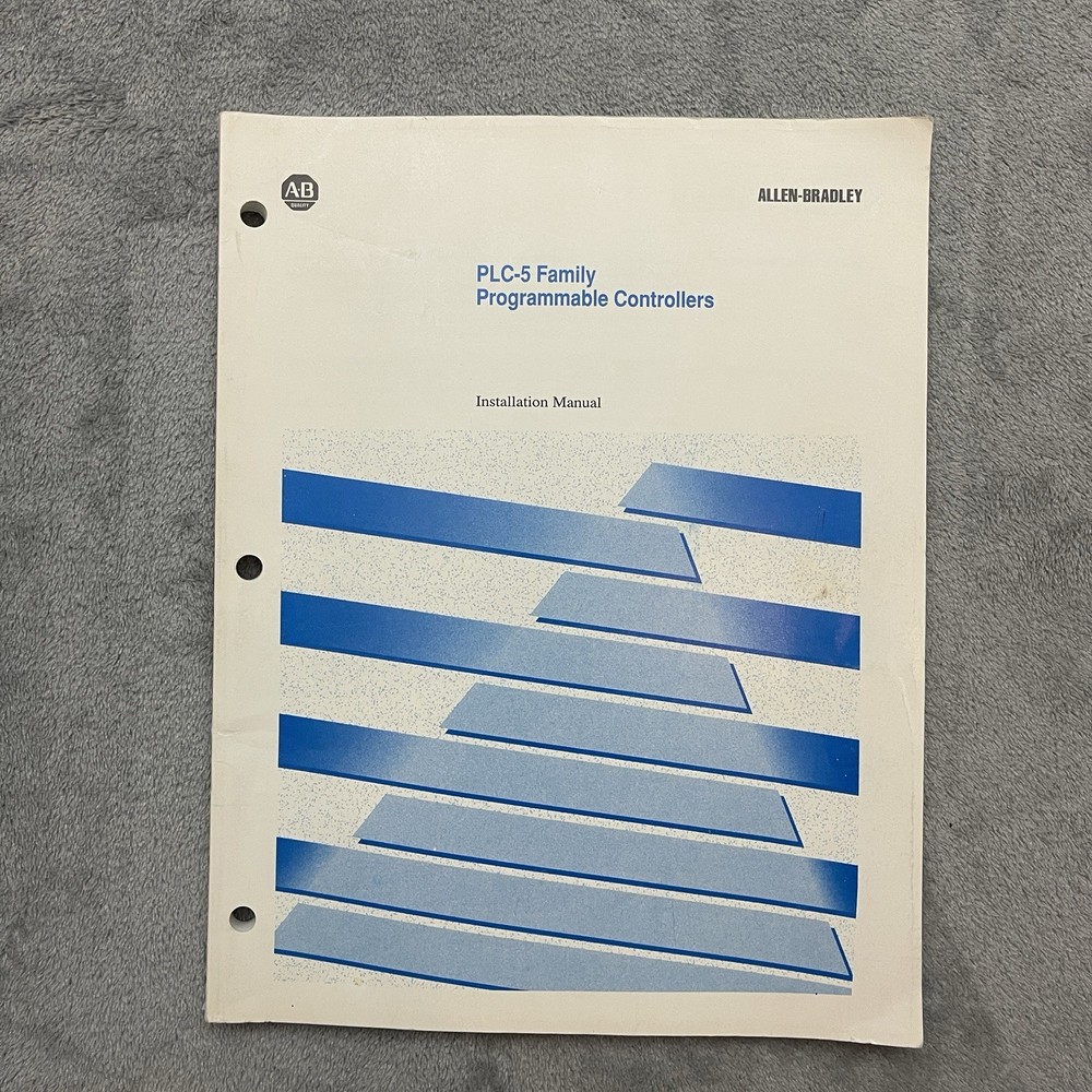 Allen-Bradley PLC-5 Programmable Controllers Installation Manual
