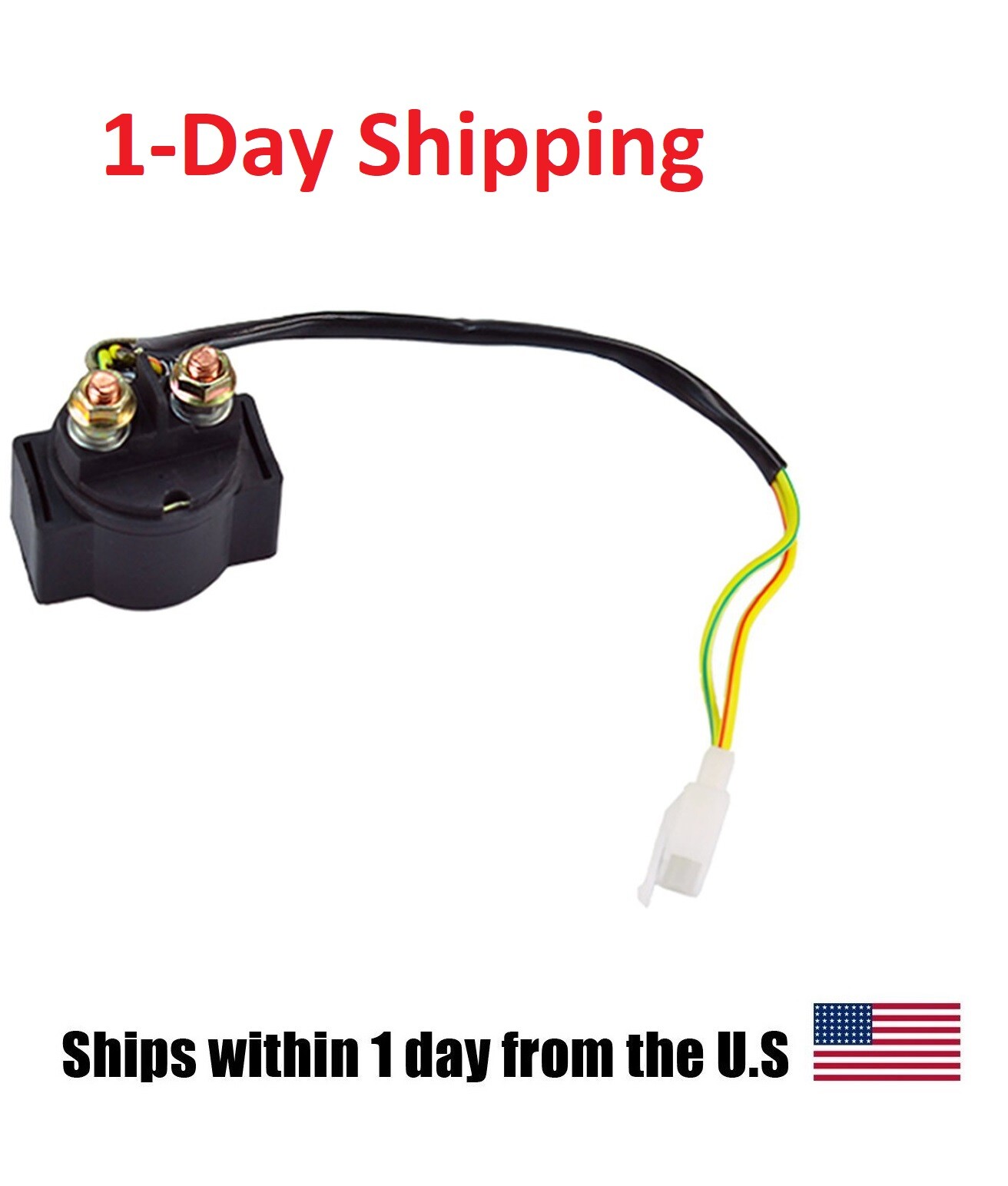 Chinese GY6 Scooter ATV Starter Relay Solenoid 50cc 125cc 150cc 250cc