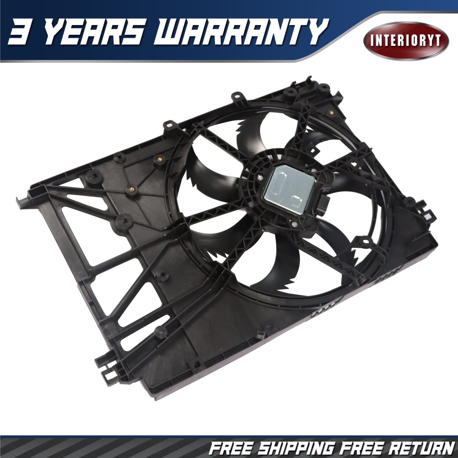 Radiator Cooling Fan Assembly for 2019-2021 Toyota Rav4 Camry 2018-2021 2.5L