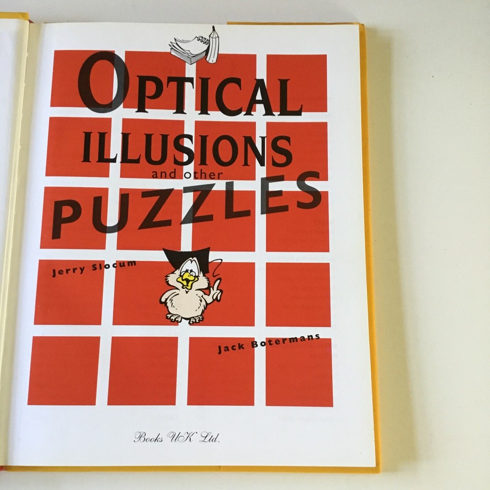 Optical Illusions And Other Puzzles