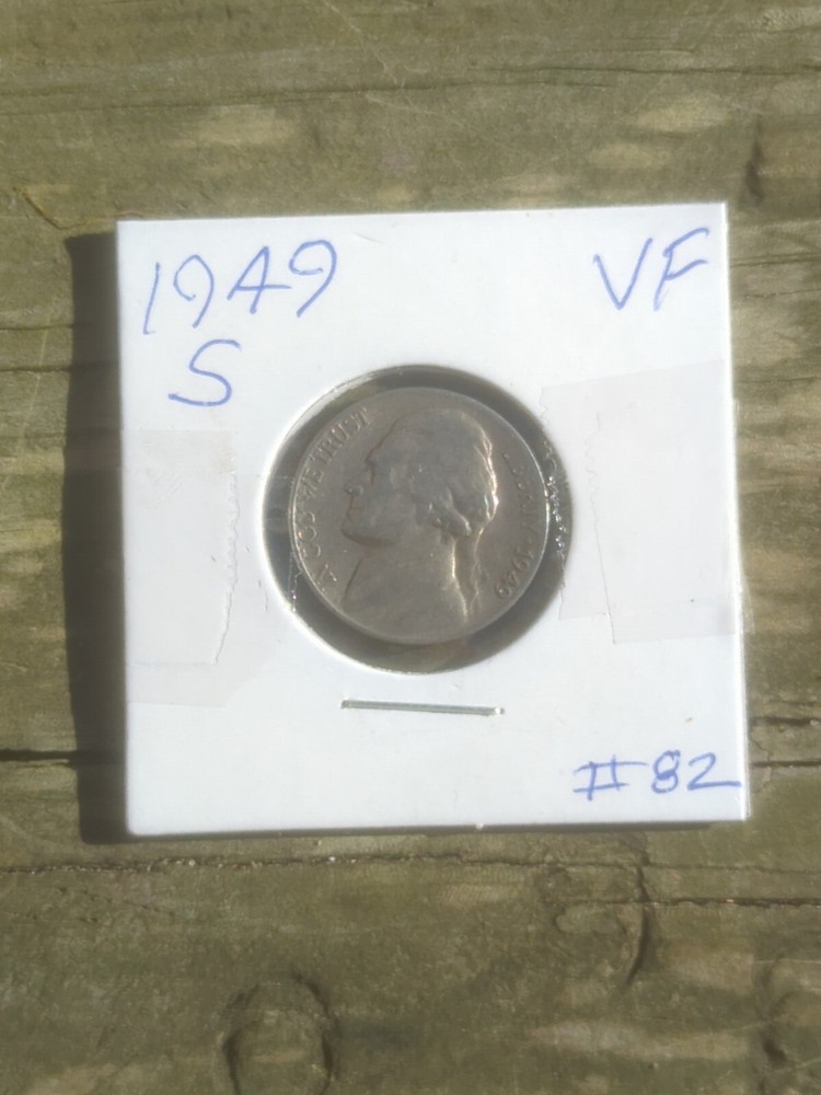 1949-S Jefferson Nickel