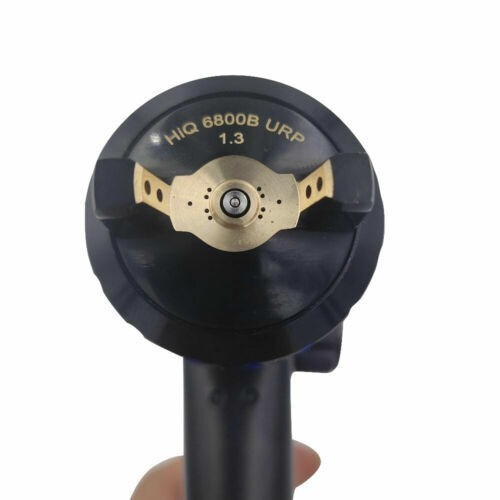 600ML HVLP Spray Gun 1.3mm Nozzle With Pressure Regulator Car Surface Spraying