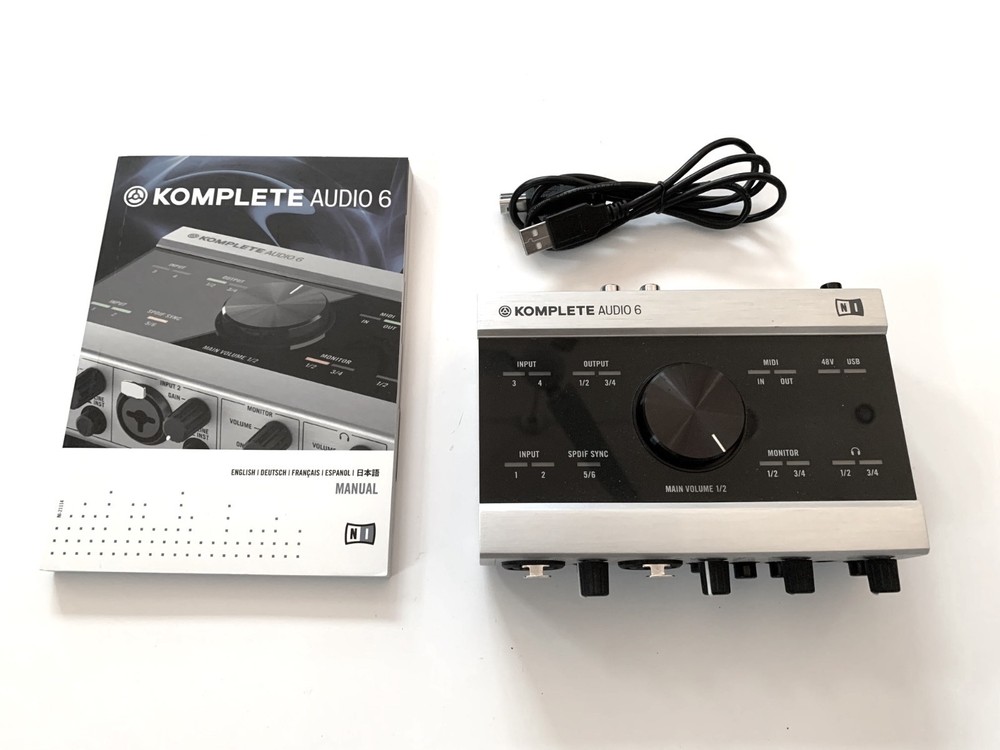 Native Instruments KOMPLETE AUDIO 6 Recording Interface w/box