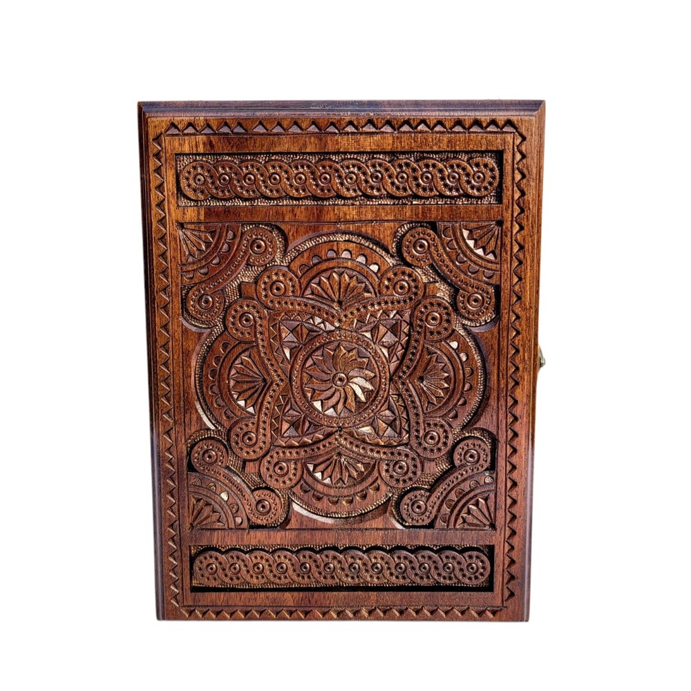 Wooden key storage box