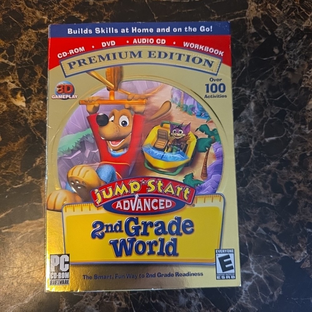 Knowledge Adventure JumpStart Advanced Premium 2nd Grade