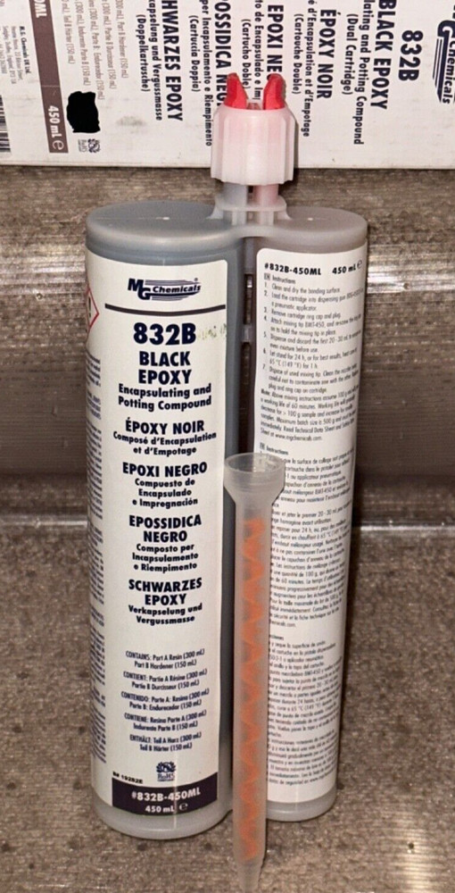 MG Chemicals 832B Black Epoxy Encapsulating & Potting Compound for Electronics,