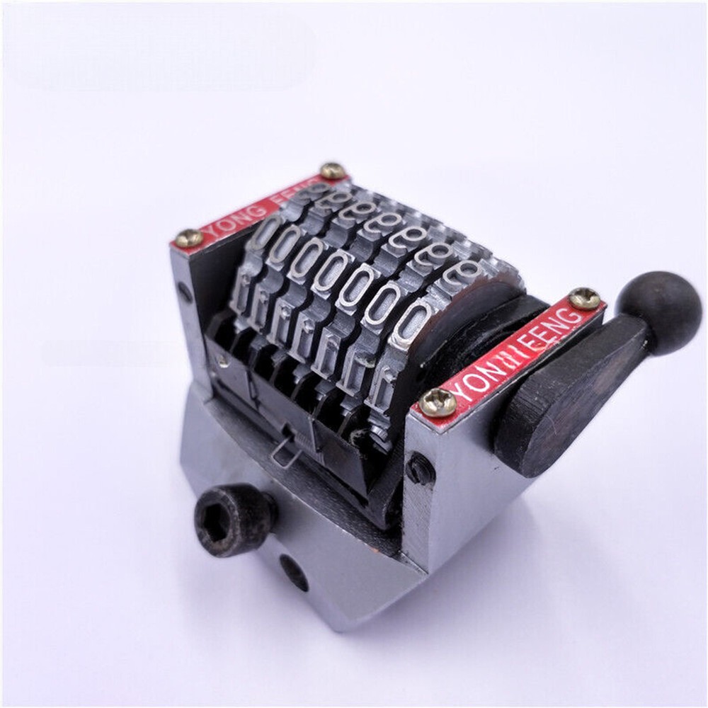 For GTO Heidelberg Printer 7 Digits Rotary Numbering Machine Vertical Forward