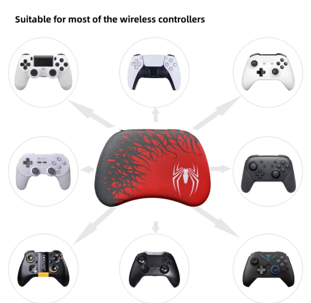 Limited Edition Spider-Man Carrying Case PS5 Controller Holder EVA Hard Shell