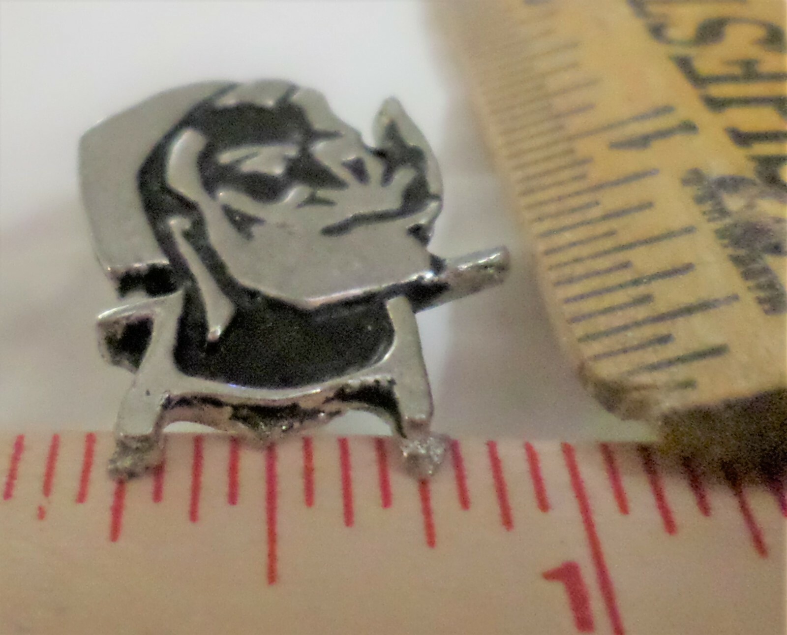 Zig-Zag Man pin vintage collectible old Marijuana pinback pot weed memorabilia