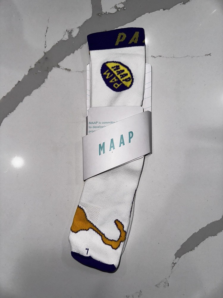 MAAP PAAM 1.5 Socks, White, Size: S/M