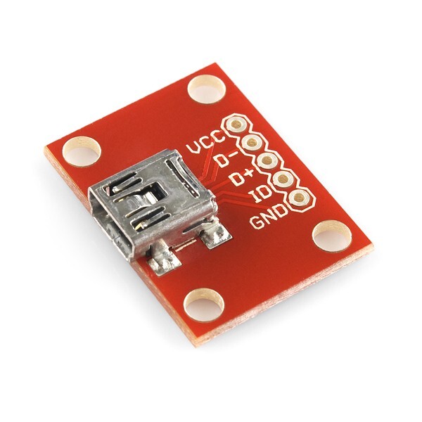 ※ New ※ ~  Sparkfun  BOB-09966 ~ USB Mini-B Breakout