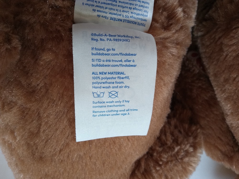 Two EUC Build-A-Bear Workshop Brown Bears Stuffed Animals Plush