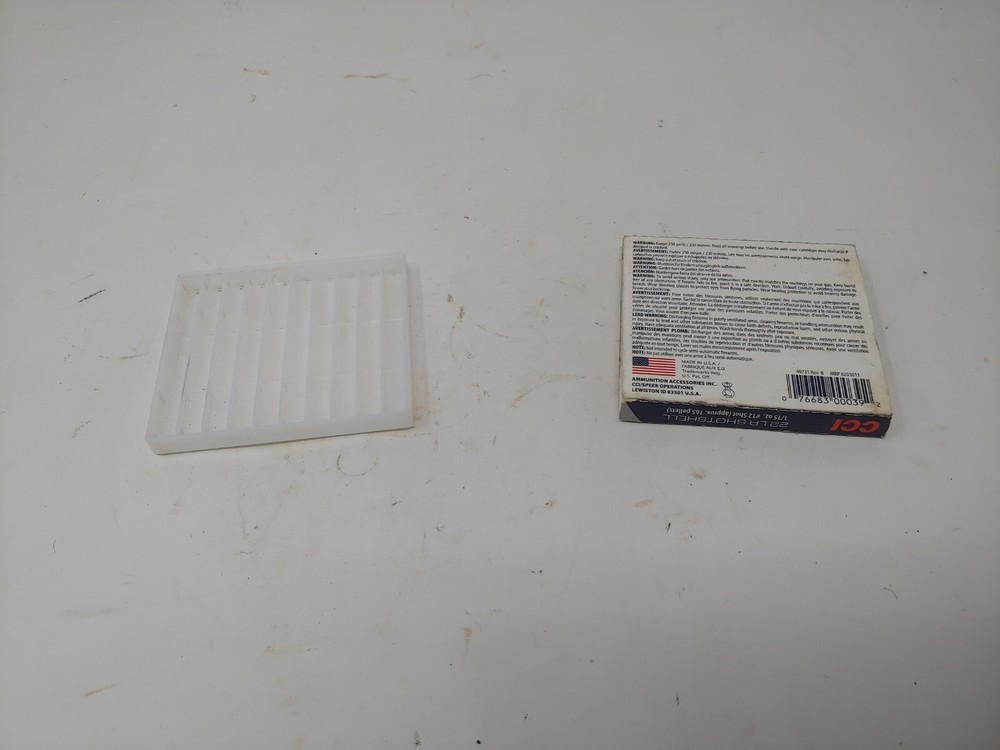 CCI .22 Long Shotshell Empty Box