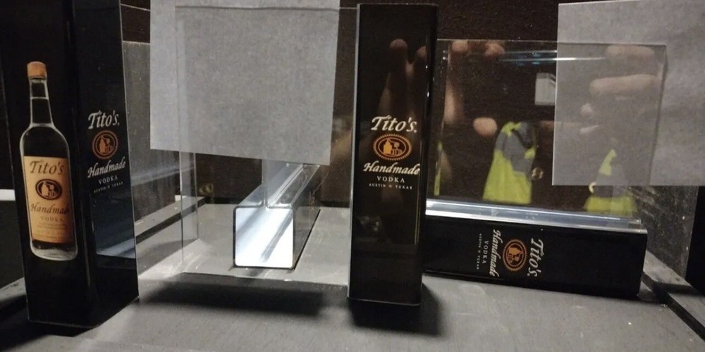 Table Top Stand Menu Holder Tito’s Ad Display Restaurant