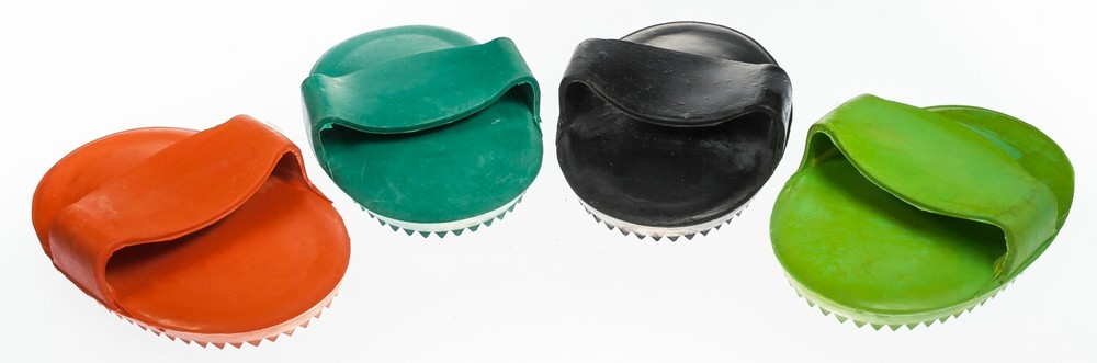 Rubber Curry Comb, large