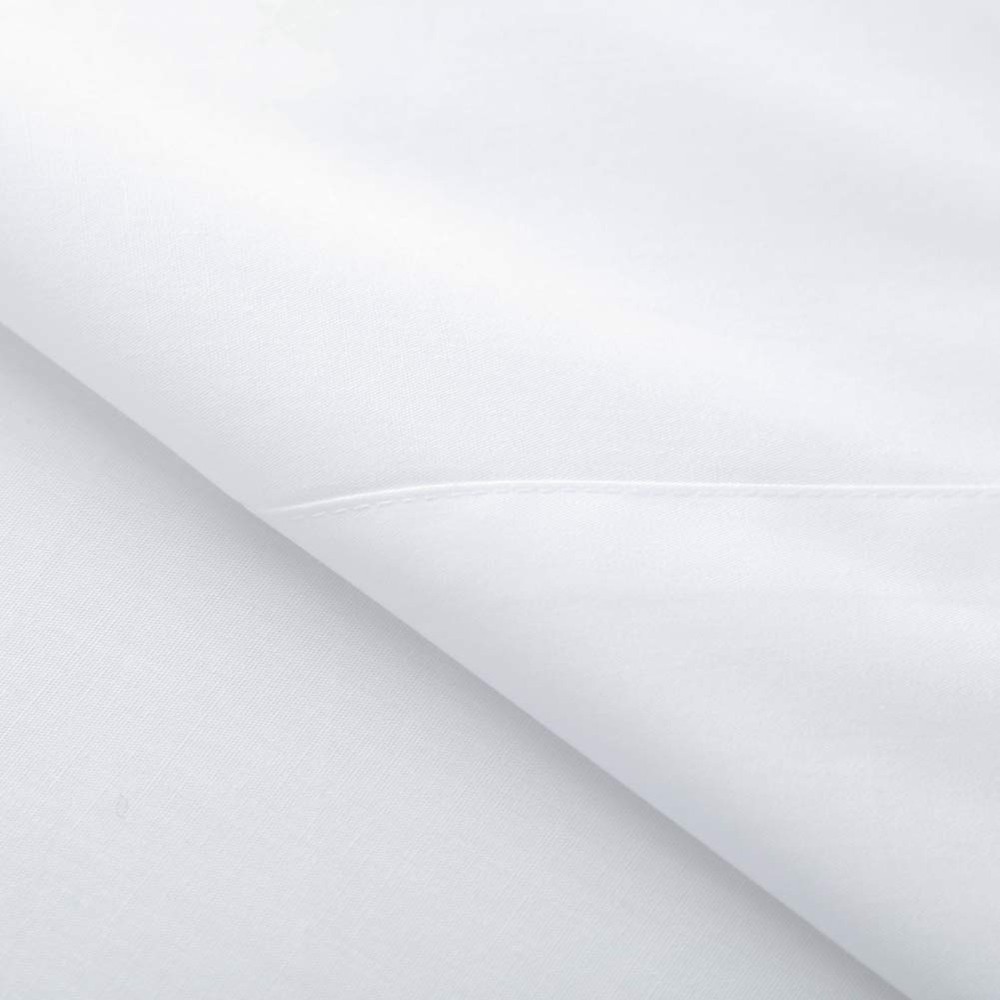 Queen Size Percale Bed Sheets, 200 Thread Count Cotton Polyester Blend Sheet ...