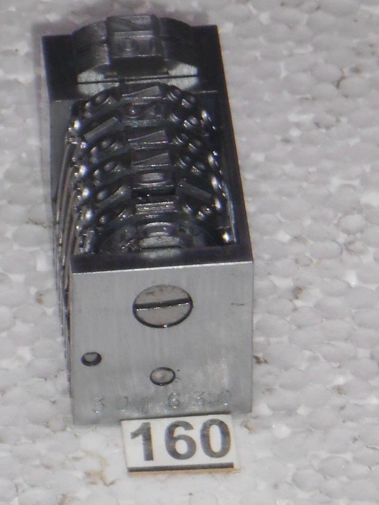 COUNT SKP 2 | letterpress numbering machine | 160