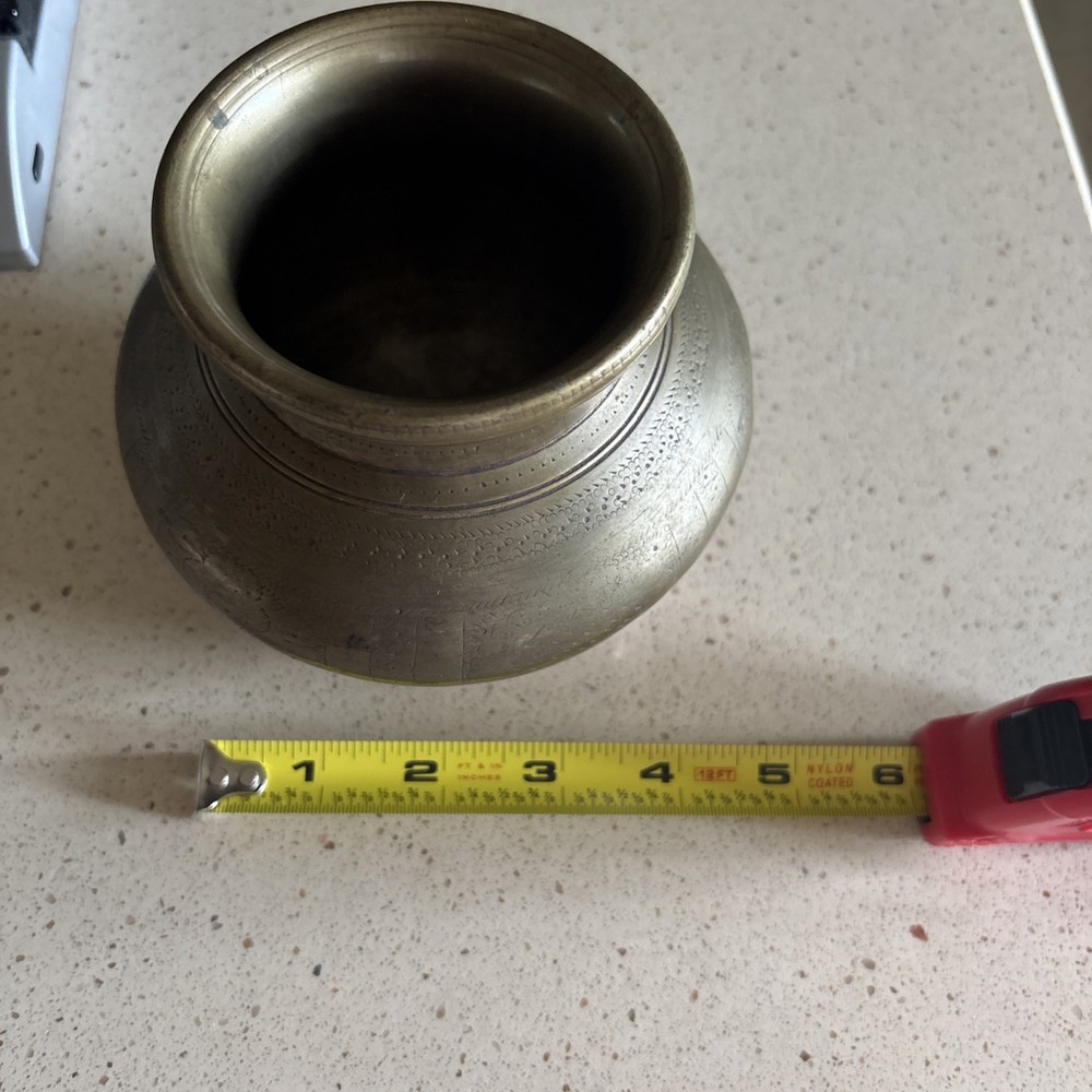 Vintage Brass Solid Engraved Handcrafted Fine Quality Water Pot & More