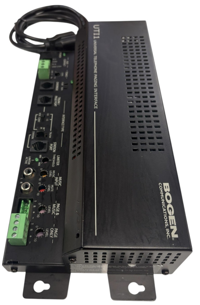 Bogen Communications UTI1 Universal Zone Telephone Paging System Controller