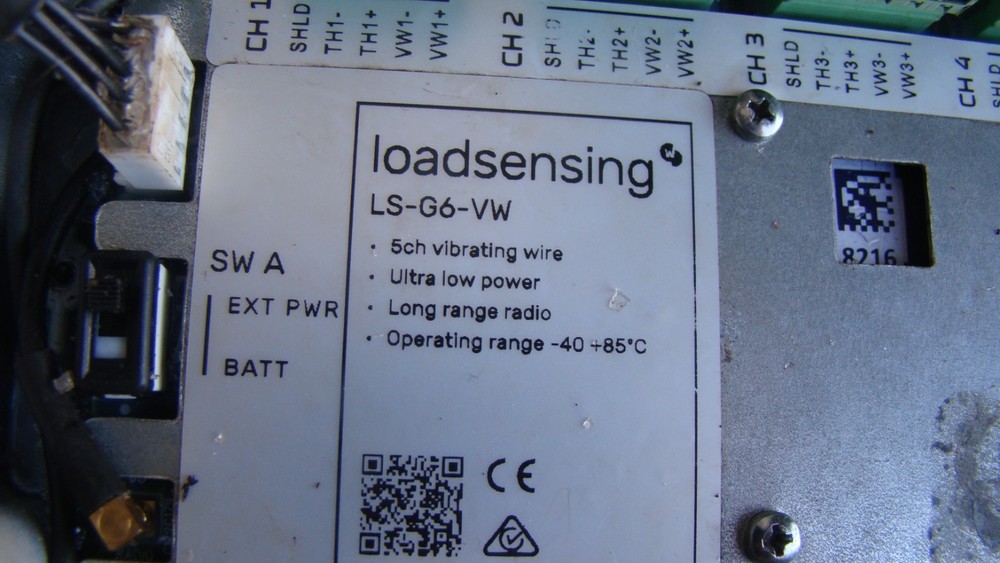 Loadsensing LS-G6-VW-5 Load sensing LS-G6 Surface Wireless Data Acquisition Sys