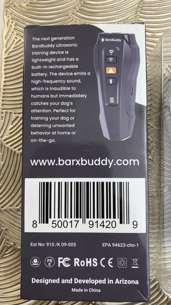 Barx Buddy Ultrasonic Dog Trainer