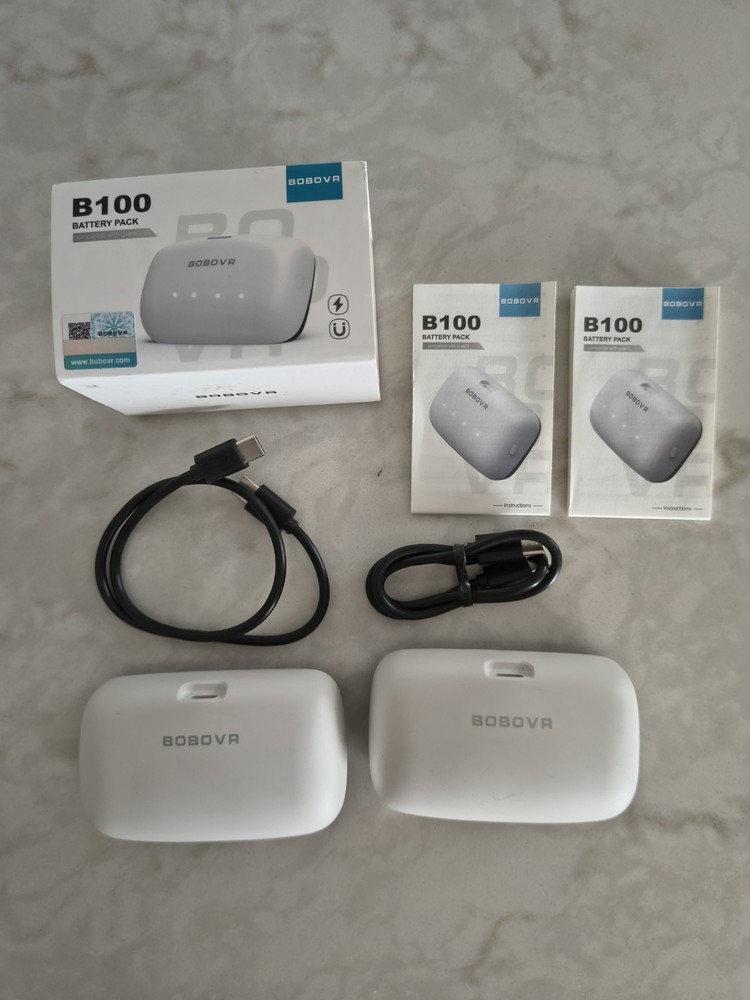 Meta Quest 3 512GB Bundle (S3 Pro Headstrap, Grips, Link Cable, 2 Batteries)MINT