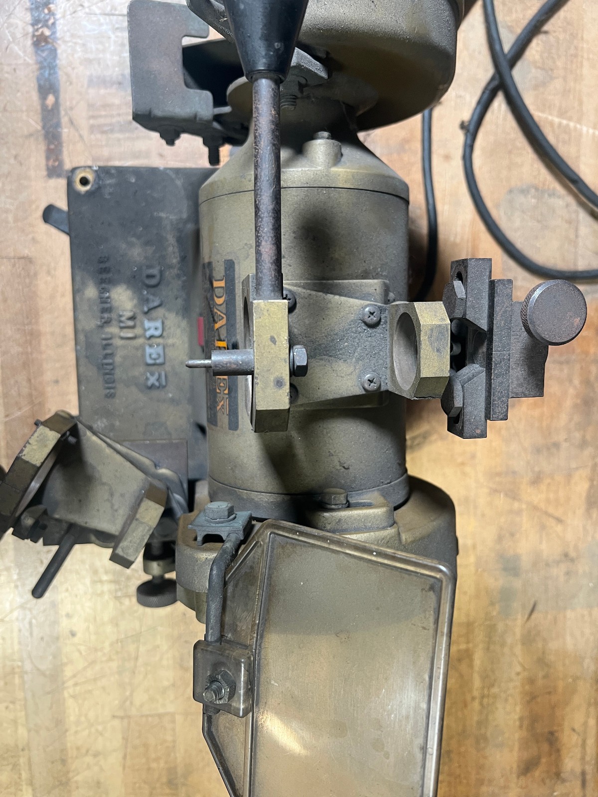 Darex M1 Drill bit sharpener , grinder 2 chucks , works great industrial