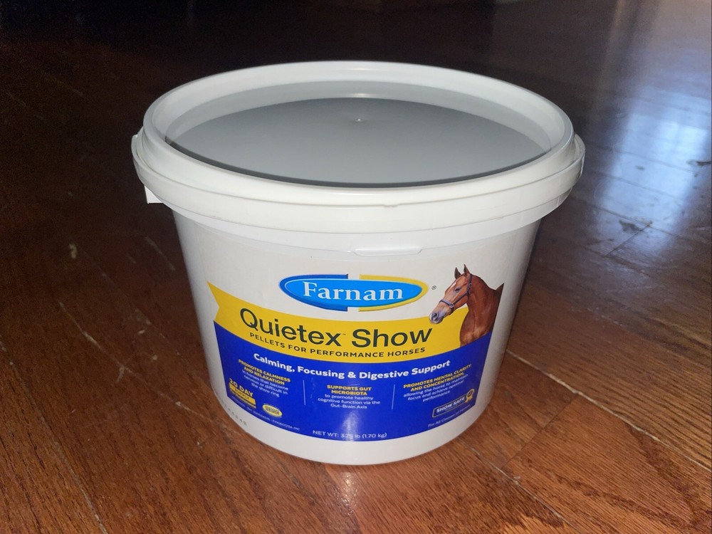 Farnam Quietex Show pellets for performance Horses