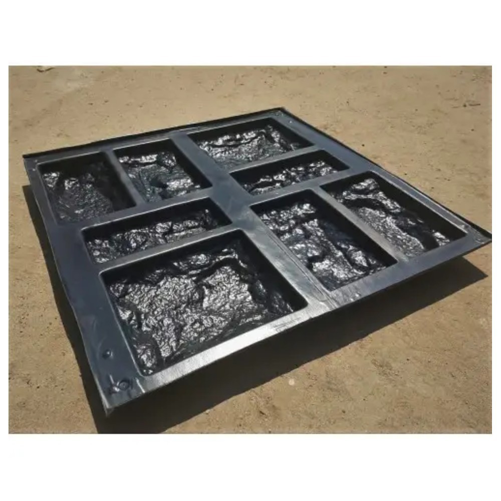 Plastic Form for facade panels 3 Stone Types Concrete Interior and Exterior