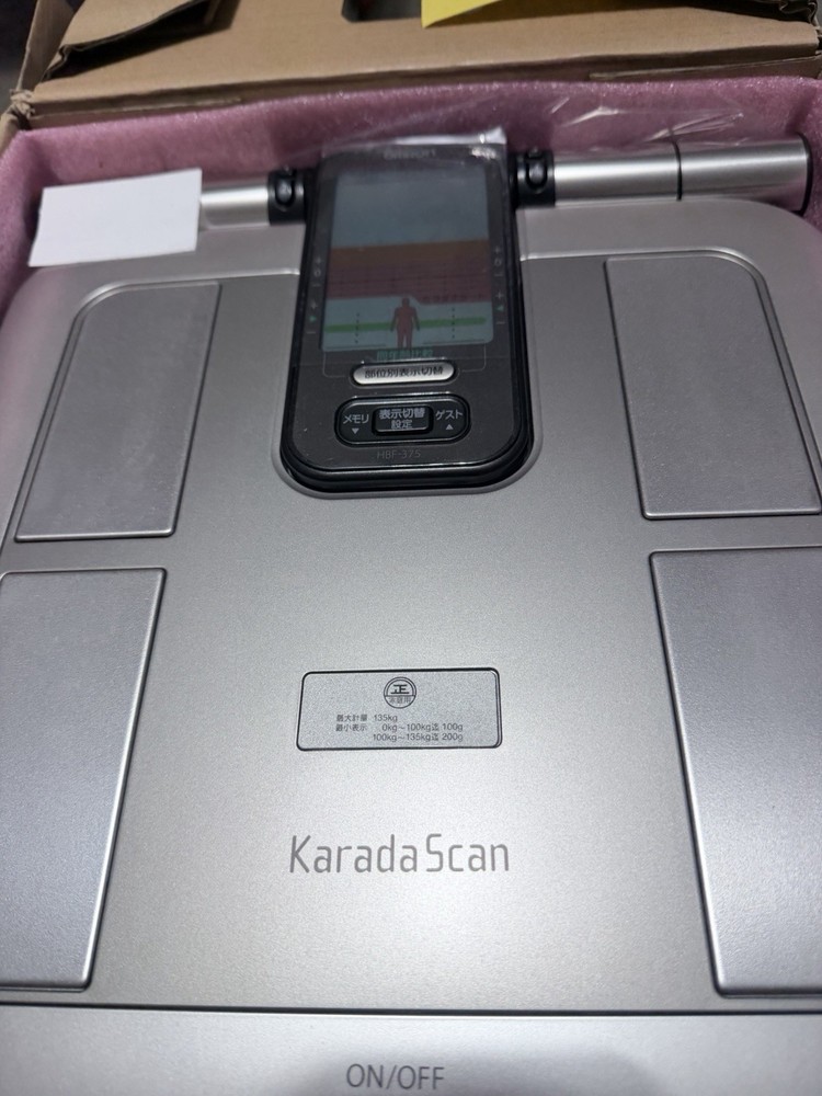 Omron HBF-375 Karada Scan Body Composition