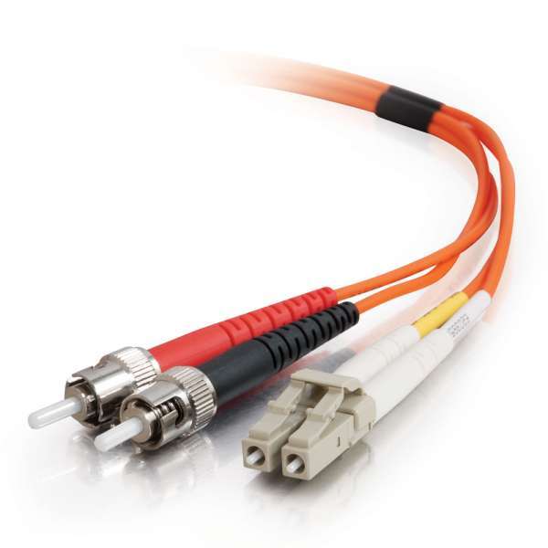 20 PACK LOT 2m LC-ST Duplex 50/125 OM2 Multimode Fiber Patch Cable Orange 6FT