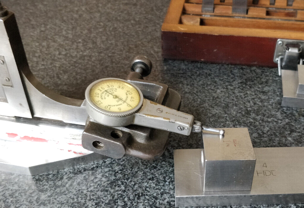 TESTED Dial Test Indicator PEARSON good working order MACHINIST