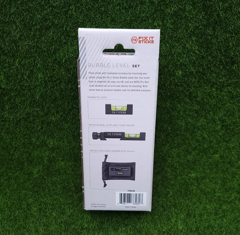 Fix It Sticks Compact Scope Leveling Tool Set, Bubble Level Kit - FISBLAB