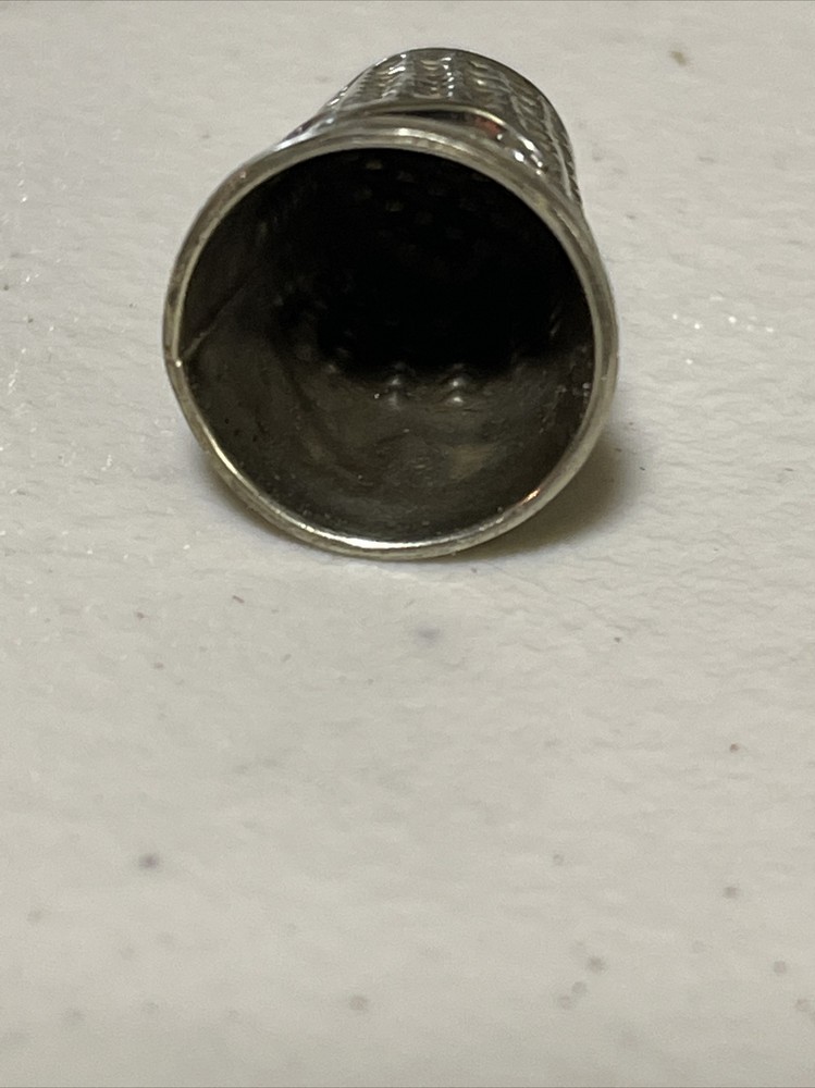 Vintage Sterling Silver Thimble Taller