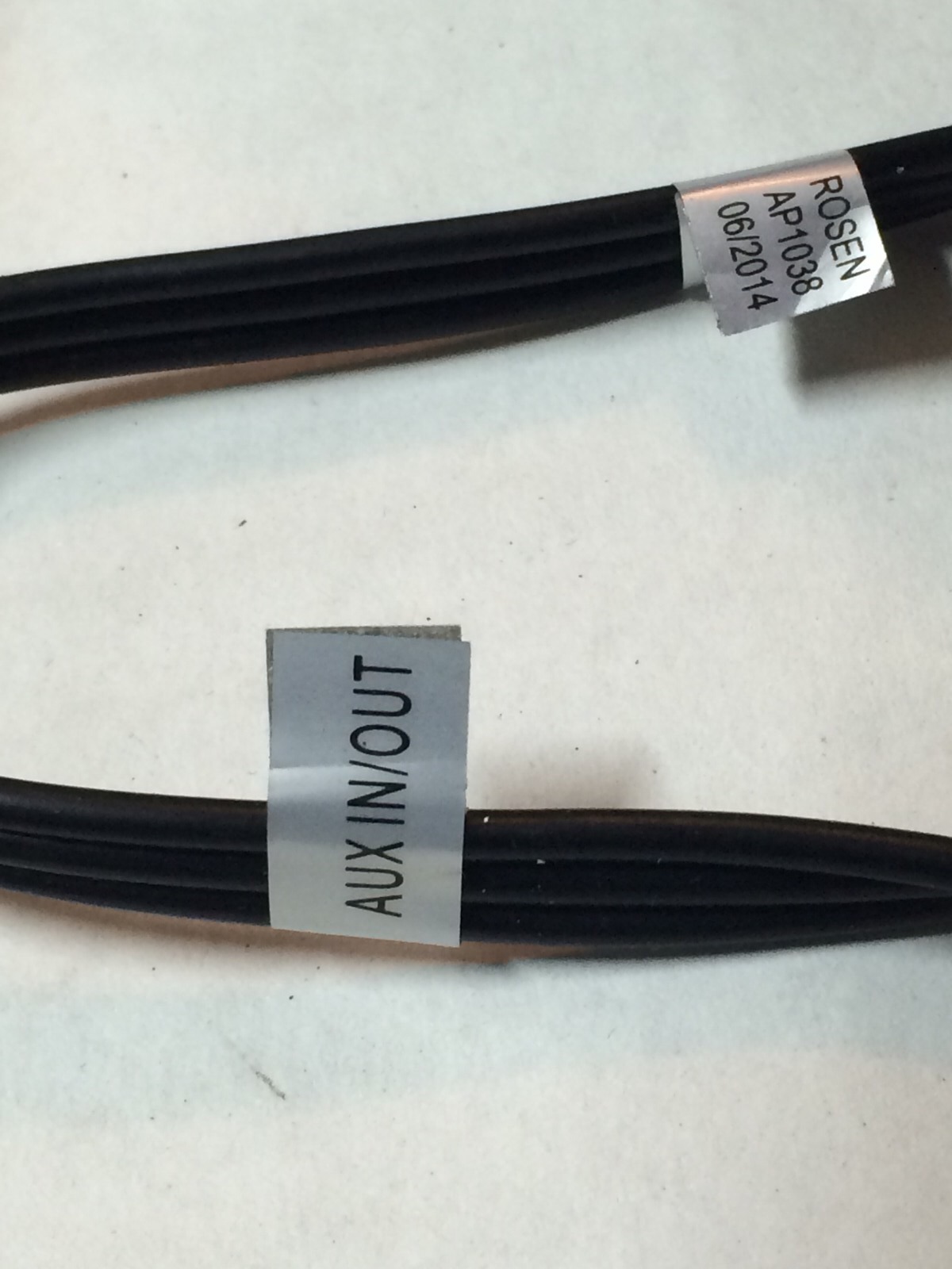 Rosen Carshow Dropdown DVD Video Aux Input/Output Harness Z8 Z10 XR1020 AP1038