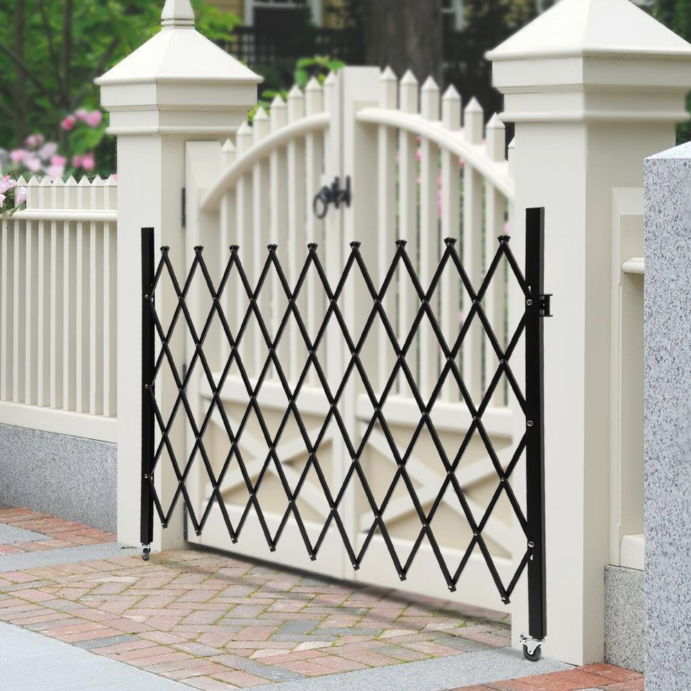 Barricade Gate Single Folding Security Gate Flexible Expanding Security Door