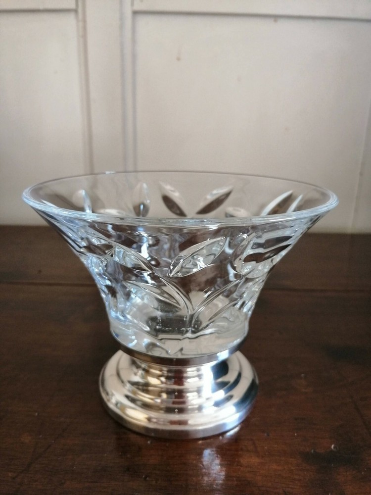 BON BON BOWL 925 SILVER GREY CRYSTAL