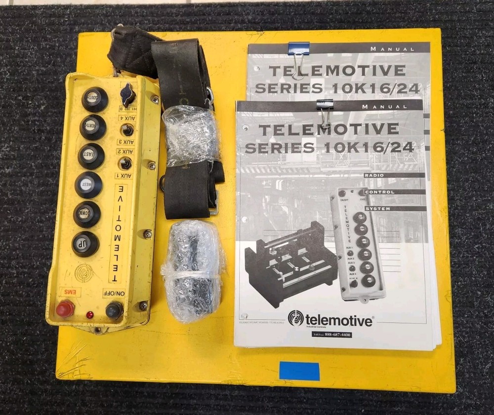 Telemotive Series 10K 16/24 Wireless Crane Transmitters Controller System