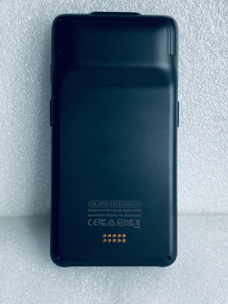 Shopify POS GO S2001 Handheld Portable Card Reader & Barcode Scanner