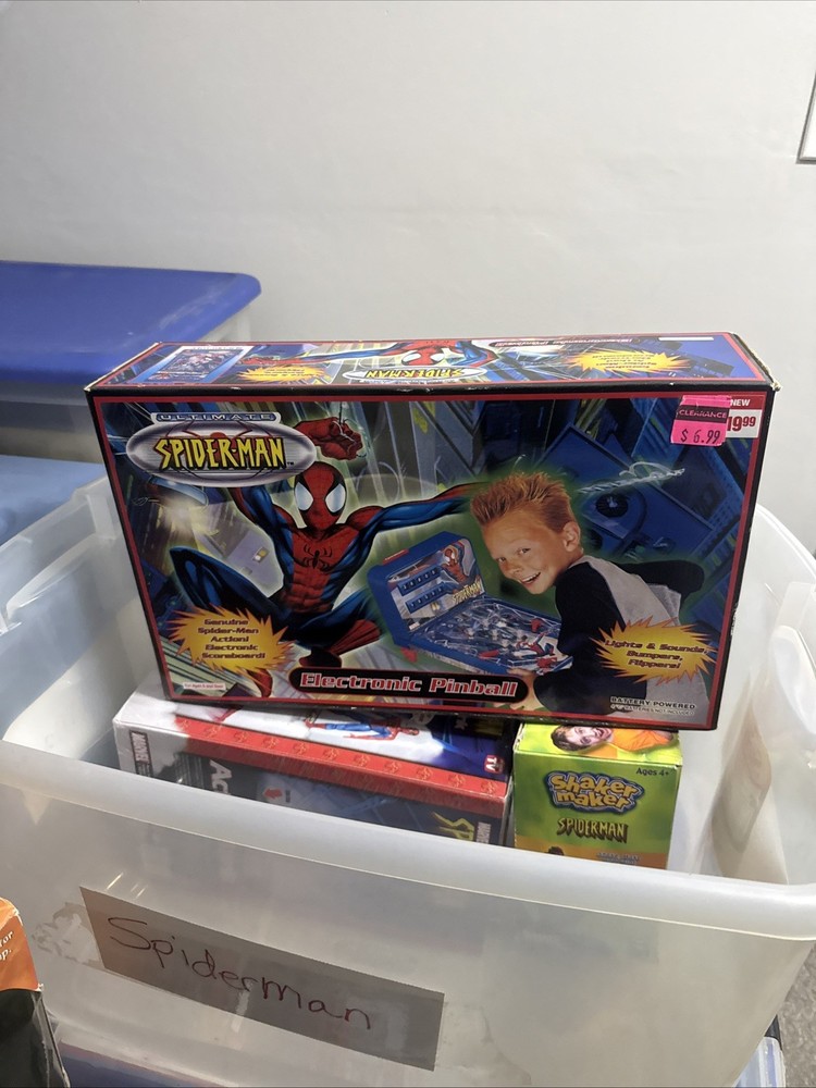 Spider-man Electronic Tabletop Pinball Game 2003