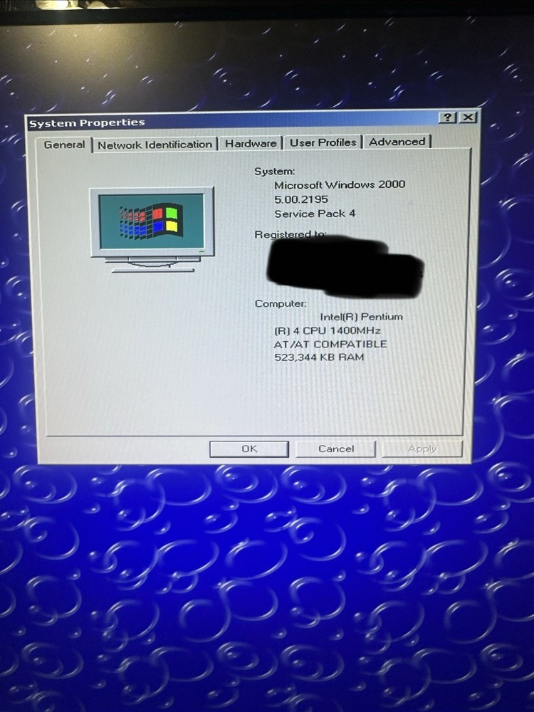 Vintage Dell Precision 330 Retro Pc With Windows 2000 Pro