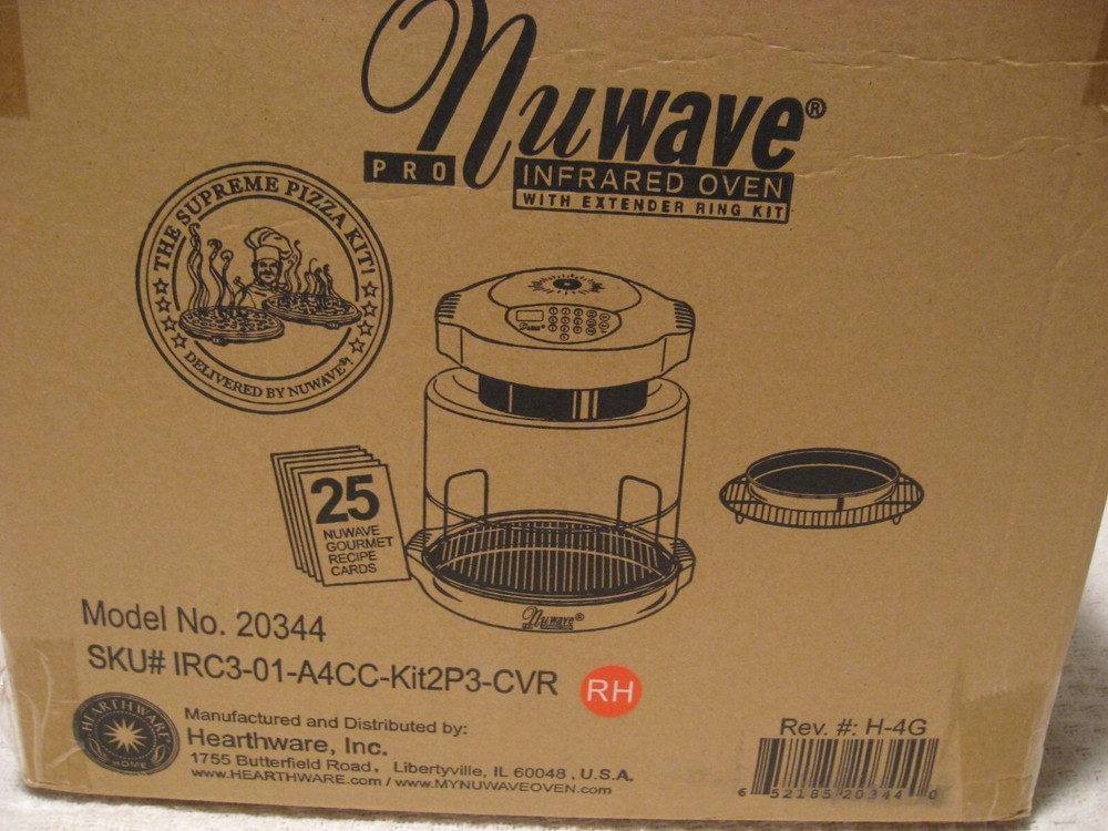 NuWave PRO Infared Oven w/Extender Ring Kit Model 20344