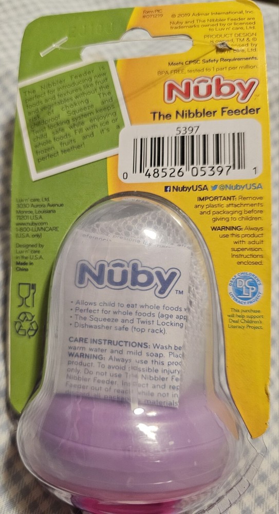 Nuby The Nibbler Feeder 10m+