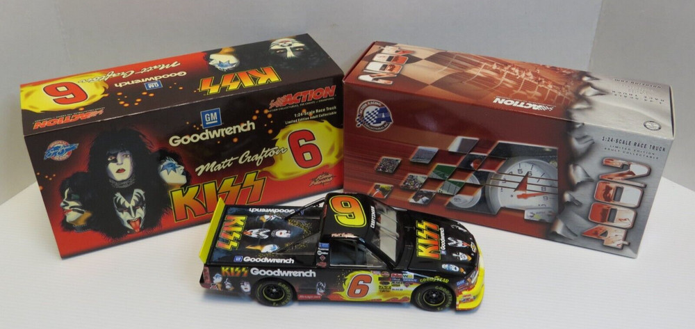 KISS MATT CRAFTON - DIE CAST TRUCK 1/24 SCALE WITH BOX  1 OF 2,160