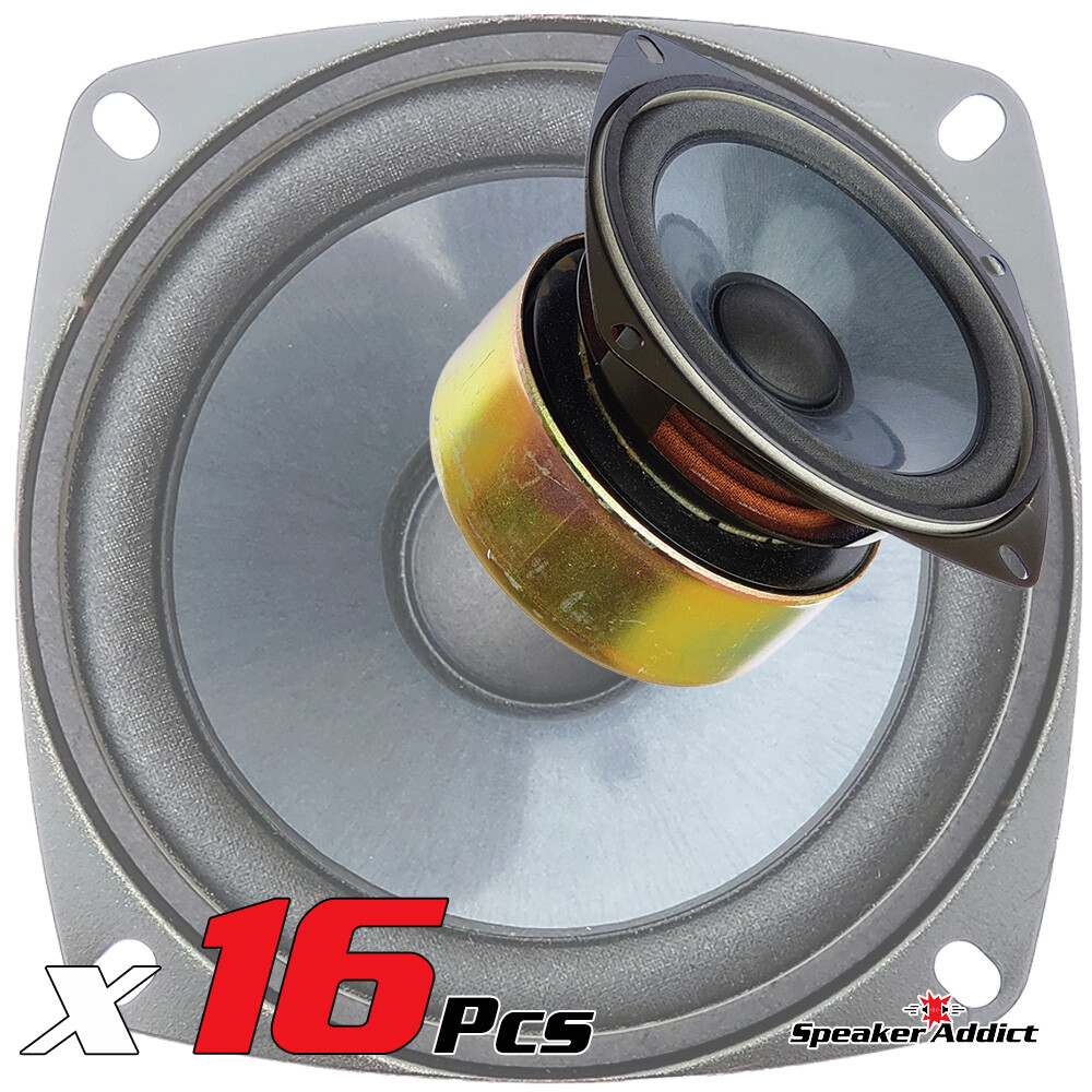 16-PACK - Diatone 4 inch full range Line Array speaker KIT 50 watts - 89dB