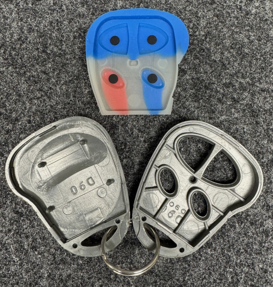 SIDEWINDER 476S EZSDEI476 4-Button Remote Control Case/VIPER OR PYTHON/GOOD COND